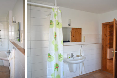 Großes Bad mit Walk In Dusche